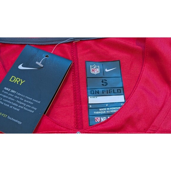 NWT NIKE On Field Kansas City Chiefs Tyreek Hill #10 JERSEY XL or 2XL Fit FLAW - Picture 3 of 11